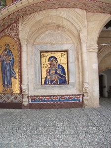Icon at Kykkos Monastery, Troodos Mountains